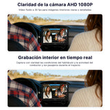 ATOTOEXCEL Cámara Interior, Orientada Atrás (Montada Delante) con AHD 1080p,30fps,Visión Noct. Starlight,Gran Angular 135°,Grabación en Bucle Modo Aparcamiento Solo Compatible con Serie V10,AC-HN9CBV1