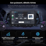 ATOTO F7G211WE 10,1 Pouces Autoradio 2 DIN avec Apple CarPlay Sans Fil et Android Auto Sans Fil, Écran Tactile HD, Bluetooth, MirrorLink, Radio FM/AM