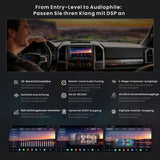ATOTO X10DG2B7E 7" 2 DIN Autoradio mit Android und DAB+, 8+128GB, 4G LTE, KI-Sprachsteuerung, Kabelloses CarPlay &amp; Android Auto, Dual-Mikrofon, Bluetooth, Kameraeingang, 36-Band EQ, HDMI-Eingang