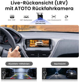 ATOTO F7WE 6.28 Zoll Autoradio 1 DIN mit Kabellosem CarPlay & Android Auto