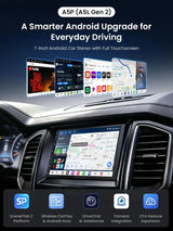 ATOTO A5L Gen2 7inch Double Din Car Stereo, Wireless CarPlay & Android Auto