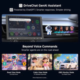 ATOTO A6G110PF 10" Single Din Car Stereo with Rear View Camera Access, Wireless CarPlay & Android Auto, Drive Chat AI Smart, DSP 36-Band EQ, Dual Bluetooth, GPS Tracking, Mirror Link