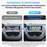 ATOTO F7G1A6WE-S01 Radio de Coche 1 DIN 6,28" con Pantalla Táctil, Apple CarPlay y Android Auto Inalámbricos