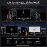 ATOTO X10G110PESM 10.1" Single & Double DIN Car Stereo with Passenger Entertainment Screen, Physical Volume Knob, AI Vision