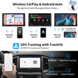 ATOTO S8 8-Kern 4G+32G Android Autoradio Doppel DIN Radio, 7 Zoll QLED Digital Media-Receiver, Wireless CarPlay& Android Auto, Integriertes 4G LTE, WiFi/BT/USB, Dual Bluetooth, SCVC,AI-Chat, S8G2A74MS