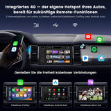 ATOTO S84G2B7P 7" Doppel-DIN Android Autoradio, Kabelloses CarPlay & Android Auto, Hi-Fi DSP mit 4V Pre-Outs, KI-Chat, GPS-Tracking, WiFi/BT/USB, 4GB+64GB