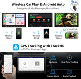 ATOTO S8G2099UN 9" QLED Double Din Car Stereo, Built-in 4G LTE, Wireless CarPlay & Android Auto in-Dash Navigation,4 * 49W Amp,8-Core 6G+128G