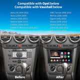 ATOTO A6OP07APF 7" Double Din Car Stereo, Wireless CarPlay & Android Auto, Dual Bluetooth, WiFi/BT/USB Tethering, HD LRV, 2G+32G, Compatible with Vauxhall Astra/Vivaro/Zafira