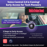 ATOTO CI-VIALD19 Programmable LED Car Sign - 19.4" Voice & App Controlled Scrolling Text Display with Custom RGB Animations for Vehicles, Stores & Hotels (USB 5V Powered, Flexible Mount)