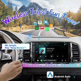 ATOTO F7G2A7WE Autoradio 2 DIN 7" – Schermo Tattile, Bluetooth, Mirror Link, Vista Posteriore in Diretta, CarPlay e Android Auto Wireless, Ricarica Rapida
