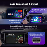ATOTOZONE AD5 Draadloze CarPlay/Android Auto Adapter, AI-dongle met ChatGPT, Eenvoudige installatie, Dual WiFi-verbinding, Ondersteunt 256 GB geheugenkaart, Mediastreaming
