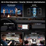 ATOTO V10G2D7OC 7 Zoll Android 2 DIN Autoradio mit Wireless CarPlay & Android Auto, Karaoke im Auto, aptX HD Bluetooth 5.4, DSP Audio 7.1.2, Ambientebeleuchtung, 4G LTE/WLAN, Agentische KI