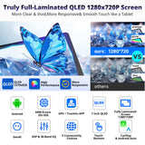 Autoradio Android Double DIN à écran HD laminé, caméra de recul, ATOTOEXCEL 8cœurs 2Go+32Go, CarPlay/Android Auto sans Fil & Bluetooth Double, GPS WiFi/BT/USB Tethering,A6C7PF