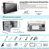 ATOTO S8 4G+32G Radio 2 DIN Android, CarPlay y Android Auto Inalámbrico, Pantalla Táctil QLED de 7 Pulgadas Autoradio con 4G LTE, ChatGPT, GPS Navi, WiFi/Dual BT/USB, DSP, LRV, SCVC, S8G2B74MS