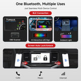 ATOTO A5L Android Double DIN Car Stereo, 7inch Car Radio with Wi-Fi/Bluetooth/USB, Wireless CarPlay & Wireless Android Auto, GPS Tracking, 24EQ, DSP, Mirror Link, HD LRV, A5LG2B7T