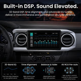 ATOTO S8LTAC10ADM 10.1" Android Car Stereo for Toyota Tacoma 2016–2023, Wireless Apple CarPlay & Android Auto, 4G LTE, QLED Display, DSP, GPS Navigation, Bluetooth 5.1