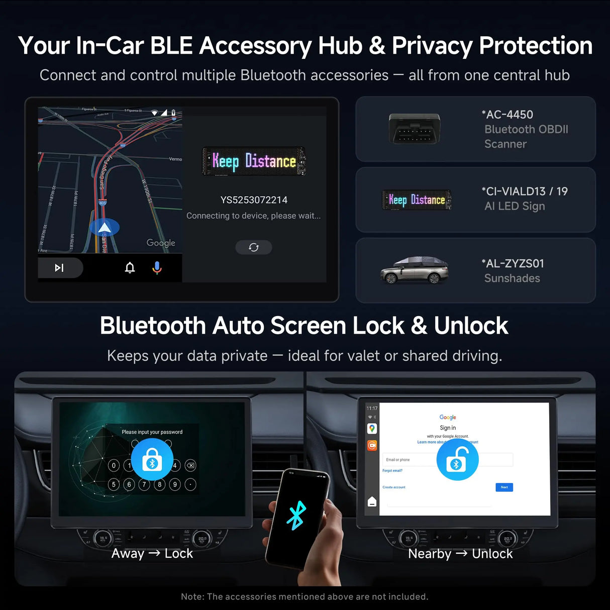 ATOTO CB6 Wireless CarPlay Adapter, 8G+128G, AI Box with AI DriveChat, GPS Tracking, Dual Bluetooth, 4G LTE (Black)