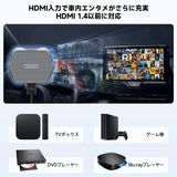 ATOTO AD1 ワイヤレスアダプター、HDMI搭載 2イン1アップグレードドングル、有線CarPlay車用、プラグ＆プレイ、HDMIマルチメディアハブ (TVボックス/ゲームコンソール/DVD/ブルーレイ対応)、Bluetooth 5.2、OTAアップデート