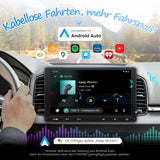 ATOTO F7G211WE 10,1 Zoll Doppel-DIN Autoradio, Wireless Apple CarPlay & Android Auto, Touchscreen, Bluetooth, LRV, MirrorLink, Lenkradfernbedienung, AUX, FM/AM-Radio