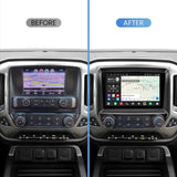 ATOTO S8LSLD10ADM 10.1" Android Car Stereo for Chevy Silverado 1500 2014–2018, Silverado 2500HD 2015–2019 & GMC Sierra, Wireless CarPlay & Android Auto, 4G LTE, QLED Display, DSP, GPS Navigation
