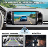 ATOTO F7WE 7inch Touchscreen Digital Media Receivers,Wireless Android Auto & CarPlay Connection,Double DIN Car Stereo, Bluetooth,HD Camera Input, Mirror Link, HD LRV, Support up to 512G SD, F7G2A7WE