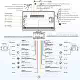 S8G2C74MS-7inch QLED Android Double Din Car Stereo, Wired & Wireless, Support 4G LTE & WiFi, GPS Navigation System, DSP, 4GB+32GB TF Card