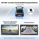 S8G2C74MS-7inch QLED Android Double Din Car Stereo, Wired & Wireless, Support 4G LTE & WiFi, GPS Navigation System, DSP, 4GB+32GB TF Card