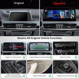 ATOTO S8BMX1512B8PN  12,3"Autoradio Bluetooth, CarPlay, Android Auto Wireless, Navigatore, DriveChat AI, 2 BT, 4G LTE – Compatibile con BMW X1 F48 NBT (2016-2017), Mantiene Funzioni Originali