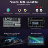 ATOTO X10G2A7E 7" Double Din Car Stereo, QLED Touchscreen CarPlay & Android Auto, Support HDMI& Dual Bluetooth, 4G LTE & WiFi, GPS Navigation