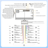 ATOTO A5LG2B7T 7" Android Radio Coche 2 DIN con CarPlay & Android Auto Inalámbrico, Escáner OBD2 Bluetooth, Pantalla Táctil, GPS Navegación, Wi-Fi/USB/FM/AM/RDS, DSP/LRV