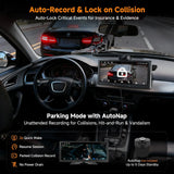 ATOTO P625S1N 10.25" Portable CarPlay Screen – Wireless CarPlay & Android Auto Car Stereo with Front & Cabin DVR Cameras, G-Sensor, WiFi/USB Tethering, Bluetooth, MirrorLink, GPS