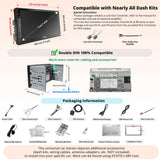 ATOTO A6G2C7PP 7" Double Din Android Car Stereo, Touchscreen, Wireless CarPlay & Wireless Android Auto, Dual Bluetooth, MirrorLink, GPS Tracking, WiFi/BT/USB Tethering, 4G+64G