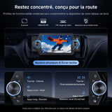 ATOTO A5LG1A5T 5" Touchscreen 1 Din Autoradio Android avec Caméra de Recul, CarPlay & Android Auto Sans Fil, Tethering WiFi/BT/USB, MirrorLink, RDS/FM/GPS, Contrôle Vocal, 2G+32G