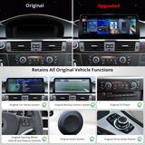 ATOTO S8BM3S412B8PN 12,3" Autoradio Bluetooth, CarPlay, Android Auto, Navigatore, AI, 2 BT, 4G LTE – Compatibile con BMW Serie 3 E90/E91/E92/E93 CIC (2008-2012), Mantiene Funzioni Originali