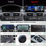 ATOTO S8BM3S412B8PN 12,3" Autoradio Bluetooth, CarPlay, Android Auto, Navigatore, AI, 2 BT, 4G LTE – Compatibile con BMW Serie 3 E90/E91/E92/E93 CIC (2008-2012), Mantiene Funzioni Originali