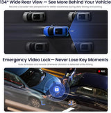 ATOTO AC-HN9RRV3 AHD 1080p Backup Camera, 30fps, 134° Wide-Angle, Starlight Night Vision, IP67 Waterproof, G-Sensor, Parking Mode, Loop Recording – Only for V10 Series