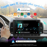 ATOTO F7G211WE 10,1 Pouces Autoradio 2 DIN avec Apple CarPlay Sans Fil et Android Auto Sans Fil, Écran Tactile HD, Bluetooth, MirrorLink, Radio FM/AM