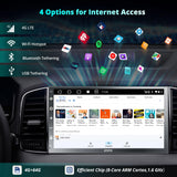ATOTOZONE A6PF Plus 8-Core 4G+64G 7inch Android Double DIN Car Stereo, 4G LTE, Wireless CarPlay/Android Auto QLED Touch Screen, WiFi/BT/USB Tethering, Dual Bluetooth, 36-Band EQ, AI Chat, DSP/LRV/SWC