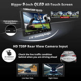 ATOTO A6G209PL 9" Double Din Car Stereo, QLED Display, 8-Core Android, 4G+64G, 4G LTE WiFi/BT/USB Tethering, Wireless CarPlay & Android Auto, MirrorLink, Dual Bluetooth, DSP, FM Radio, In-Dash Navigation