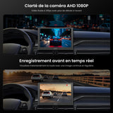 ATOTO AC-HN9FR Caméra Dash Avant AHD 1080p, 30fps, Vision Nocturne Starlight, WDR, Grand-Angle 136°, G-Capteur, Mode Parking, Enregistrement en Boucle, Lecture Trace GPS, Série V10