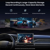 ATOTO AC-HN9RRV3 AHD 1080p Backup Camera, 30fps, 134° Wide-Angle, Starlight Night Vision, IP67 Waterproof, G-Sensor, Parking Mode, Loop Recording – Only for V10 Series