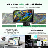 ATOTO Estéreo De Coche Portátil Android De 7 Pulgadas QLED, CarPlay Y Android Auto inAlámbrico De 2+32GB, Mirror Link, Seguimiento GPS, Bluetooth Dual, WiFi, USB, Bluetooth, Puerto HDMI, P907SD