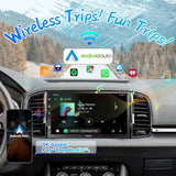 ATOTO F7G2B7WE 7" Double Din Head Unit with Wireless CarPlay & Android Auto, HD Touchscreen, Bluetooth, GPS Navigation, FM/AM, MirrorLink, HD Live Rearview, Voice Control