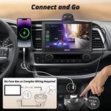 ATOTO P9 Accendisigari per auto, caricabatterie per auto compatibile con 12V/24V, facile installazione per accendisigari