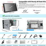 ATOTO S8G2A74MS 7” QLED Double Din with Backup Camera – 8-Core Wireless CarPlay & Android Auto, Built-in 4G LTE, Wi-Fi/BT/USB Tethering, DSP, SCVC, AI Chat, 4GB+32GB