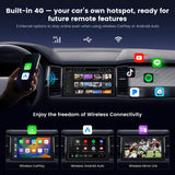 ATOTO A7G2B7PKL 7" QLED Double Din Car Stereo – Android 13, 4GB+64GB, 8-Core, Wireless CarPlay & Android Auto, 4G LTE, Wi-Fi/USB, Hi-Fi DSP with 4V Pre-Outs, SCVC/LRV, GPS Tracking, Agentic AI