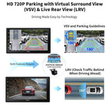 ATOTO S8G2B74MS 7" Double Din Car Stereo, QLED Touchscreen, 4G+32G, Wireless Android Auto and CarPlay, Dual Bluetooth, GPS Tracking, Plug and Play, LRV, SCVC