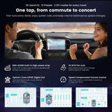 ATOTO A7G209PKL-S01 9" Android 13 Double DIN Car Stereo, 8-Core 4G+64G, Wireless CarPlay & Android Auto, Built-in 4G LTE, QLED, Hi-Fi DSP 4V Pre-outs, Agentic AI