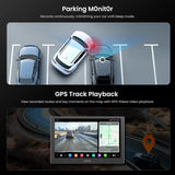 ATOTO AC-HN9FR Dashcam Anteriore AHD 1080p per Auto – Grandangolo 136°, Visione Notturna Starlight, WDR, G-Sensore, Modo Parcheggio, GPS – Compatibile solo con Serie V10