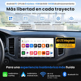 ATOTO S8L 7" AI Android Radio 2 DIN, 4G SIM, 4G+64G, con Cámara Trasera